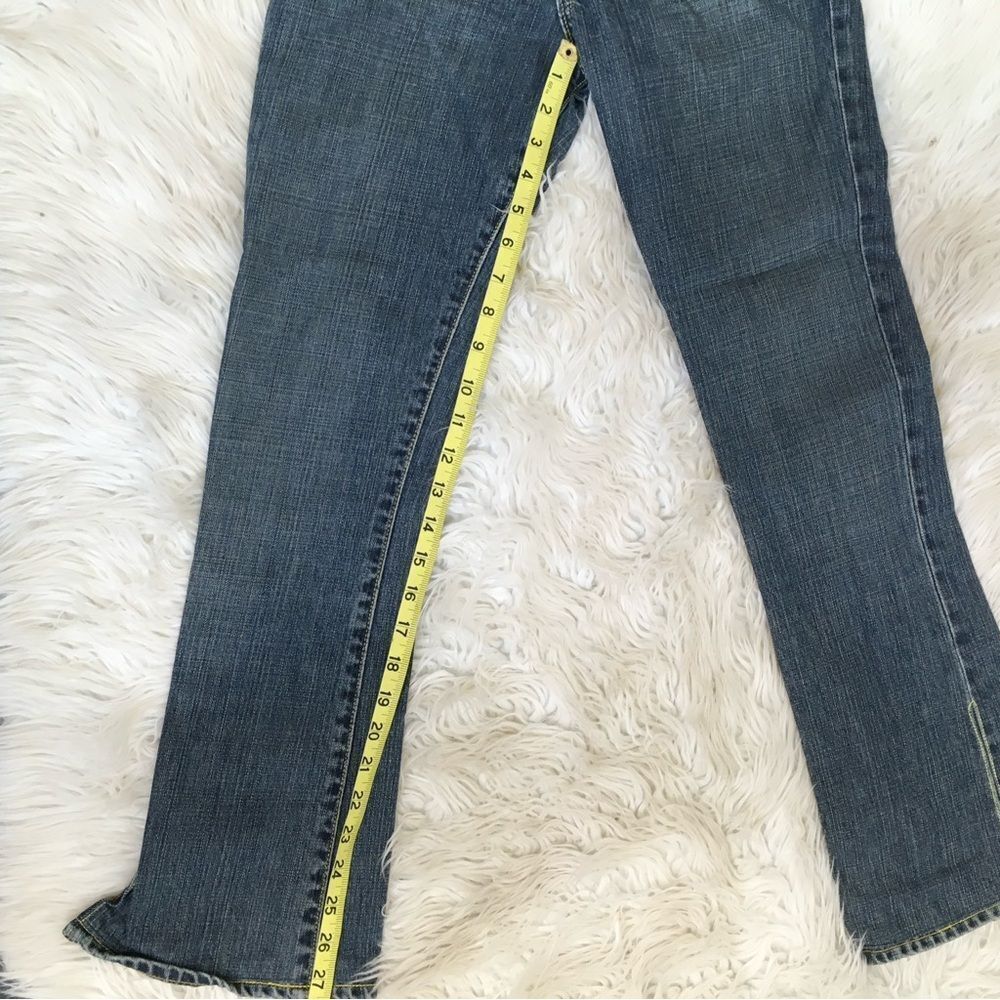 Paper Denim & Cloth Women's Bottom Slit Straight Mid Rise Jeans 25 - Picture 6 of 12